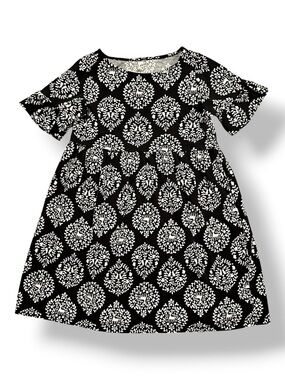 Tea Collection | Short Sleeve Damask Dress (10)